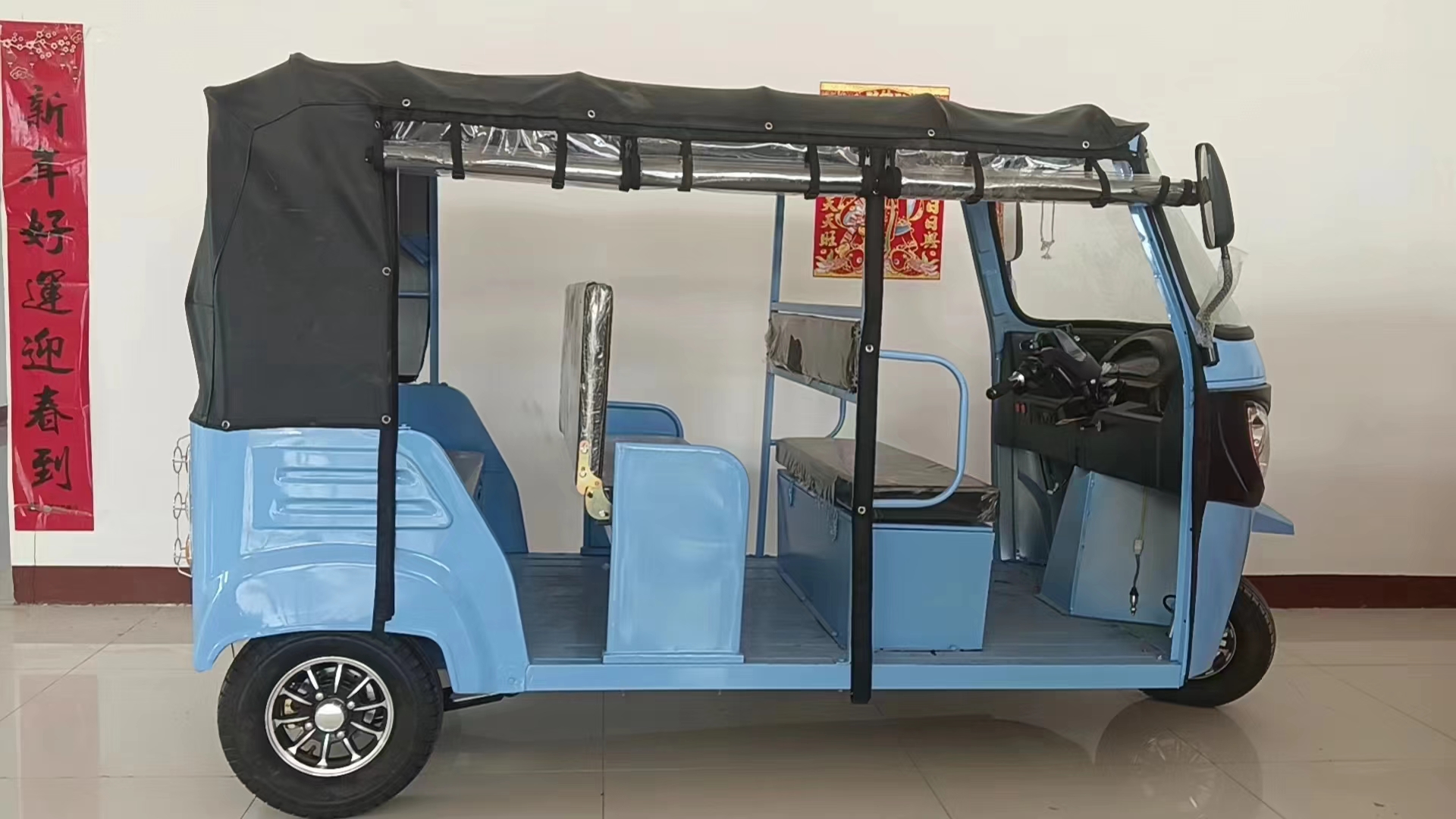 Discover the Future of Green Transport: The Electric Passenger Tricycle